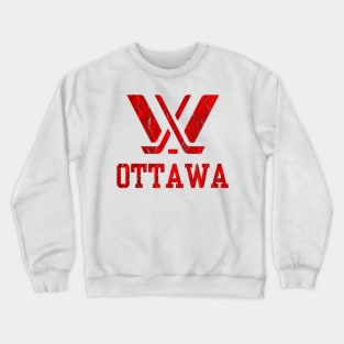 Distressed Ottawa PWHL Crewneck Sweatshirt